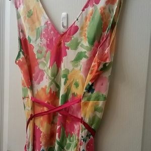 Diane Von Furstenberg Silk midi dress Sz 2X